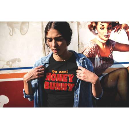 Aesthetic, Aesthetic Clothing, Pulp Fiction, Quentin Tarantino, Graphic Tee, Unisex Tee, Tee, Tshirt, T-shirt, Honey Bunny Shirt thumb
