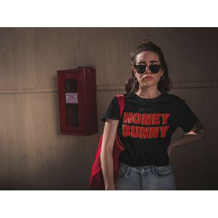 Aesthetic, Aesthetic Clothing, Honey bunny shirt, Quentin Tarantino shirt, Pulp Fiction, Tshirt, T-shirt, Graphic Tee, Unisex Tee thumb