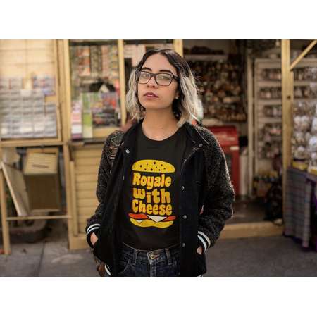Aesthetic, Aesthetic Clothing, Pulp Fiction, Quentin Tarantino, Graphic Tee, Tshirt, Royale with Cheese, t-shirt, Gift for her, Gift for him thumb