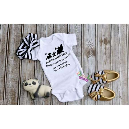 Hakuna Ma's Tatas, Lion King Baby Gift, Hakuna Matata Funny, It Means I'm Hungry, Best Friend, Baby Shower, New Mom, New Mommy Gift thumb