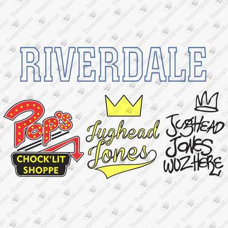 Riverdale Show SVG Pack, Riverdale TV Series SVG Set, Riverdale Show Svg, Vinyl Cut File, Design, Silhouette, Cameo, Cricut, Decal, Dxf, Png thumb