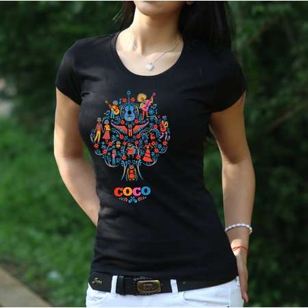 Coco Shirt sugar skull T-shirt Movie tshirt Coco Family tree shirt Women's shirt geek t-shirt Coco Shirt Disney shirt Guitar shirt thumb