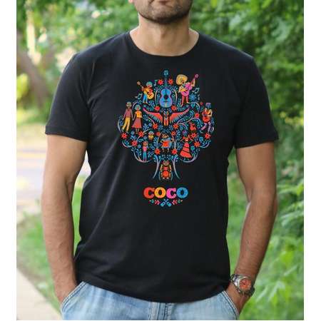 Coco Shirt sugar skull T-shirt Movie tshirt Coco Family tree shirt Men's shirt geek t-shirt Coco Shirt Disney shirt thumb