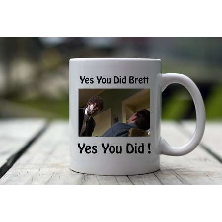 Yes you did Brett Yes you did, Pulp Fiction, Pulp Fiction Coffee Mug, Pulp Fiction Gift, Pulp Fiction Gift Idea, Pulp Fiction Gift Mug, Mug thumb