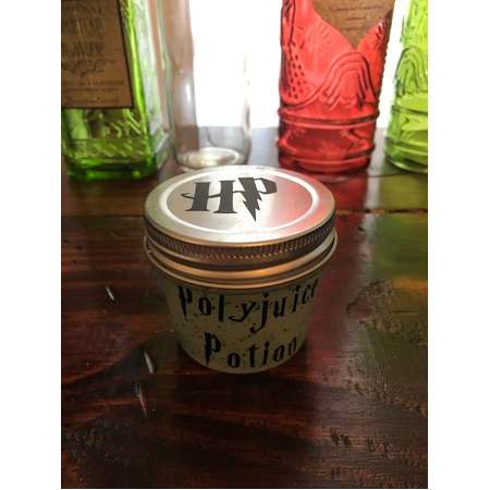 Polyjuice potion, Harry Potter, party favors, Hogwarts, containers, potions, slime, gifts, wolfsbane potion, polyjuice favor, polyjuice thumb