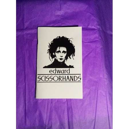 Edward Scissorhands Paperback Notebook thumb