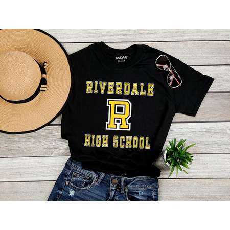 Riverdale Yellow Logo Tee Riverdale Collegiate TShirt Riverdale High School Varsity Tee Riverdale Shirt thumb