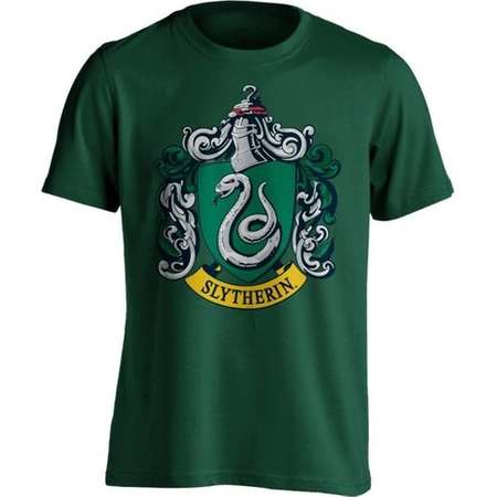 Harry Potter Slytherin Crest Green Men's Short Sleeved T-Shirt thumb
