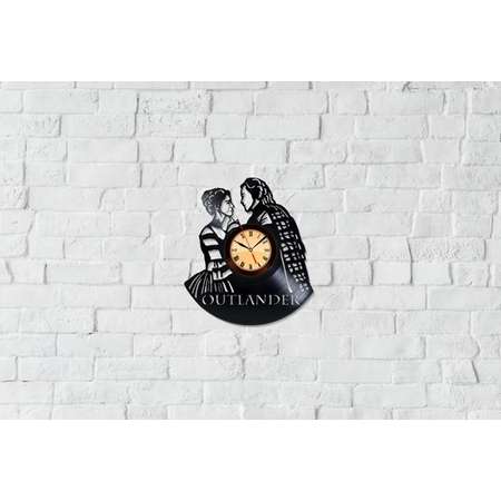 Outlander Gifts Vinyl Record Art Home Decor Outlander Vinyl Clock Unique Wall Clock thumb