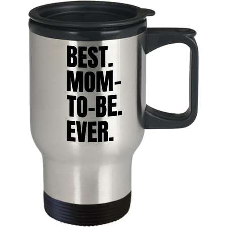 Mom-to-be travel mug, gift for pregnant woman, future mom gift coffee tea coco go cup thumb