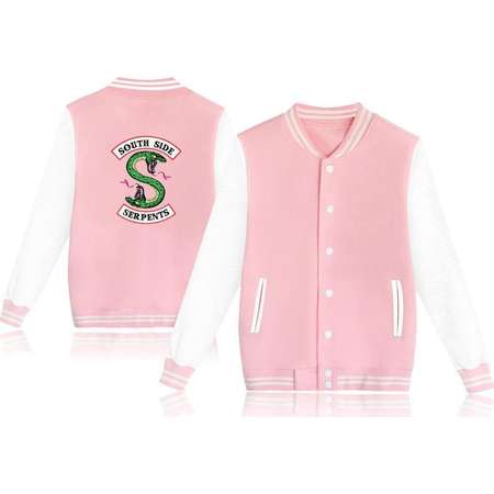 Southside Serpents Riverdale Varsity Jacket Trendy fun cool summer winter fashion warm nice comfortable popular style 2019 jacket coat thumb