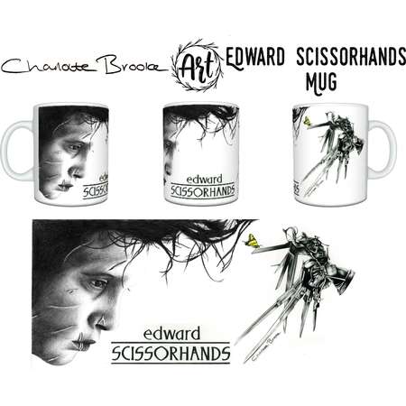 Edward Scissorhands Mug in Both Colour Changing and Standard Finish thumb