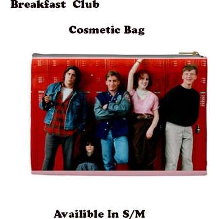 Breakfast Club Cosmetic Bag, Cosmetic Bag, Make Up Bag, 80's, 80's films, molly ringwald, breakfast club, sixteen candles thumb