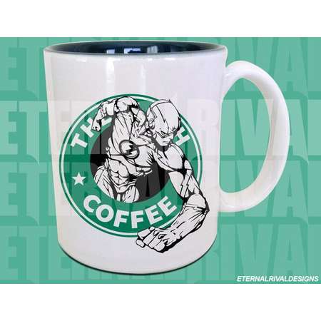 The Scarlett Speedster Comic Book Hero Coffee Parody the flash Mug thumb