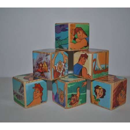 Hercules Storybook Blocks  // Wooden Blocks // Toys // Baby Shower Gift // Nursery thumb