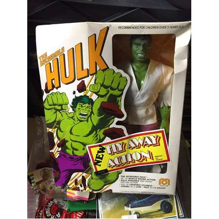 Mego 12" The Incredible Hulk Fly away set NOS NRFB sealed new old stock thumb