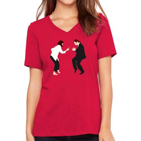 Mia and Vincent Dancing, Pulp Fiction T-Shirt, S-2XL, LJ #97 thumb