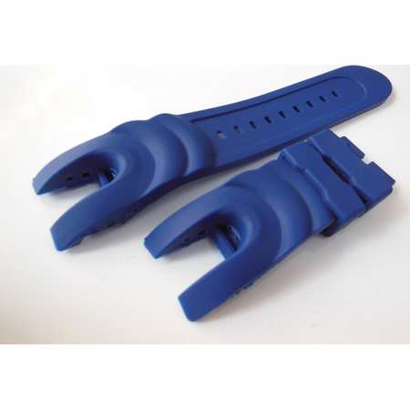 26mm Blue Rubber Watch Band Strap For Invicta Reserve Collection Venom 11405 111955 6111 6113 thumb