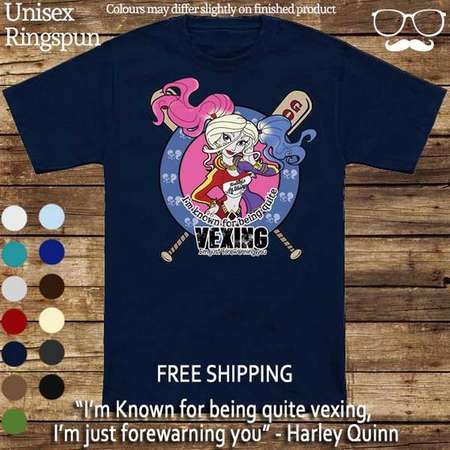 I'm Known for Being quite vexing Tee (Suicide Squad x Harley Quinn) Tee thumb