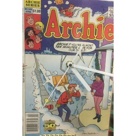 Archie Comic Book Clock - Riverdale - Gift - Time - Him - Her - Superhero thumb