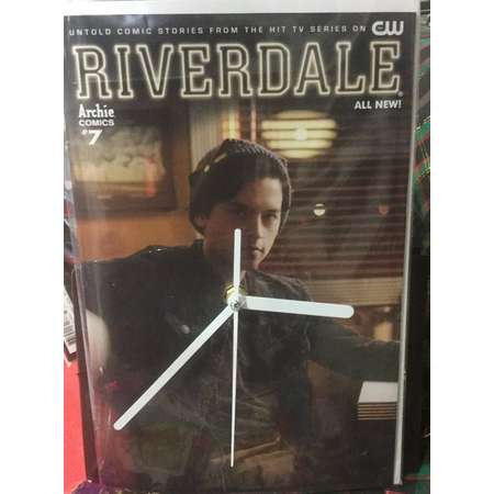 Riverdale Comic Book Clock -Archie - time - Jughead - Betty - Veronica - clock - gift - him - her - Cole Sprouse thumb