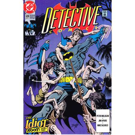 1st SONIC the Hedgehog, Detective Comics 639 book, 1991, DC thumb