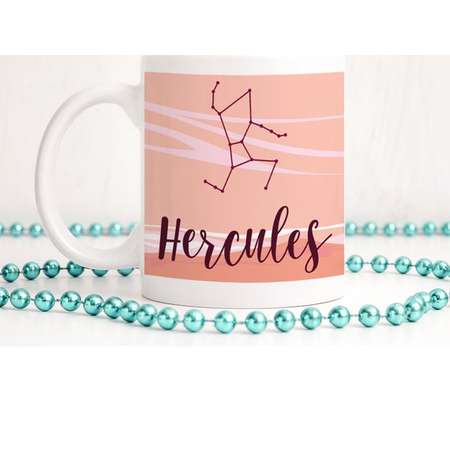 Hercules Mug, Constellation Mug, Coffee Mug, Gift for Her, Birthday Gift, Ceramic Mug, Tea Cup, Coffee Cup, Constellations, Hercules thumb