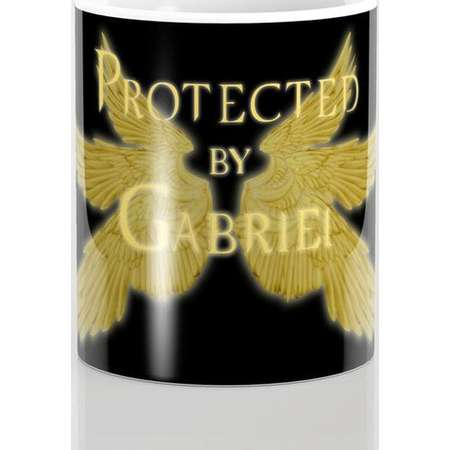 Supernatural Protected by Gabriel Mug and Travel Mug, 3 Sizes/Styles Available! thumb