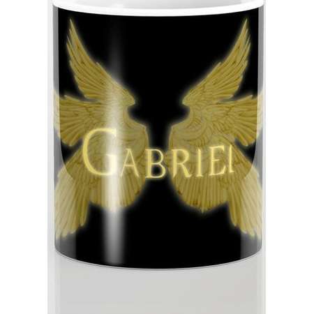 Supernatural Archangel Gabriel with Wings Mug and Travel Mug, 3 Sizes/Styles Available! thumb