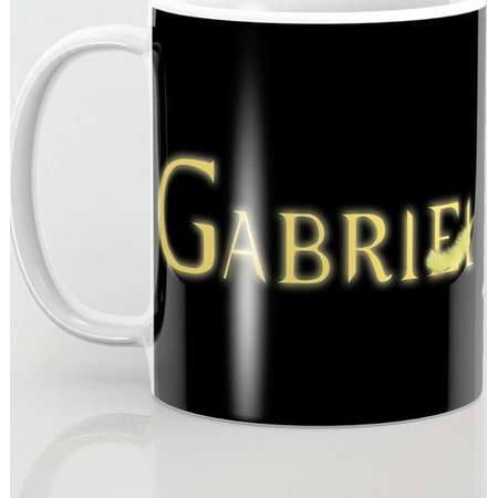 Supernatural Gabriel with Feather Mug and Travel Mug, 3 Sizes/Styles Available! thumb