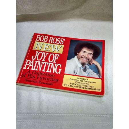 Fun Vintage Bob Ross New Joy of Painting Vintage Book thumb