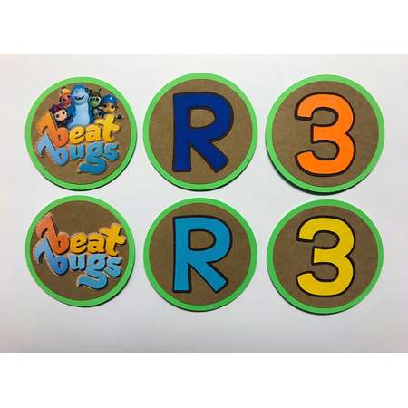 Beat Bugs Cupcake Topper thumb