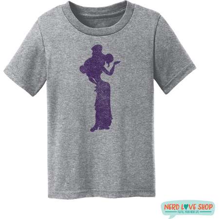 Hercules - "Megara in Halftone" - Hercules T-Shirt - Disney's Hercules -  Megara T-Shirt - Gray Toddler and Youth Size T-Shirt thumb