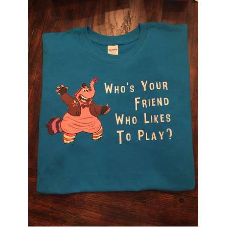 Bing Bong Who's Your Friend Who Likes to Play Unisex Adult Youth Kids Toddler Size shirts thumb