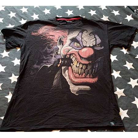 Clown horror t-shirt by darkside werewolf it penywise frankenstein gargoyle dracula ogre goblin monster adams family ghoul mummy thumb