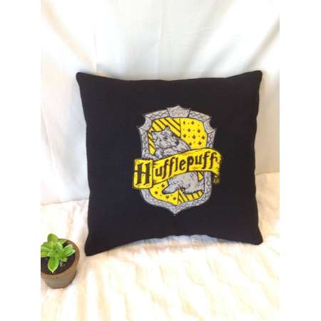 Harry Potter Inspired House Pillows, Hufflepuff, Gryffindor, Ravenclaw, Slytherin thumb