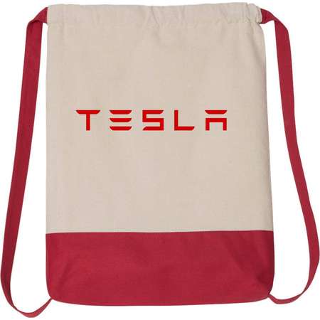 Tesla Model S Model 3 Electric Car Drawstring Backpack Bag #436Bag thumb