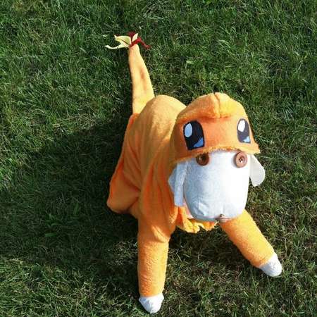 Halloween costume for dogs, costumes, pet costume, Halloween outfit, Charmander costume, Halloween, costumes - S-XXL thumb