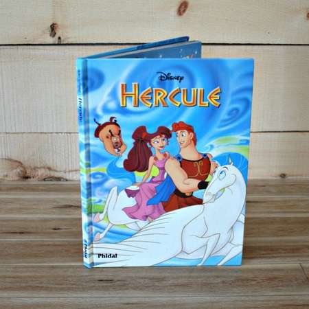 Hercules french book, 1997's book, Disney book, Disney movie, Kids book, Kids gift, Christmas gift, Phidal book, 90s books, 90s kids thumb