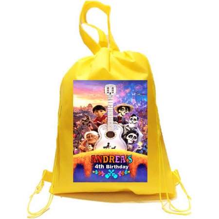 COCO Party, 10 Personalized Coco Backpack, Coco Favor Bags Backpack thumb