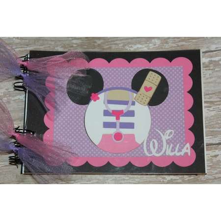 Personalized Disney Autograph Book Inspired by Doc McStuffins thumb