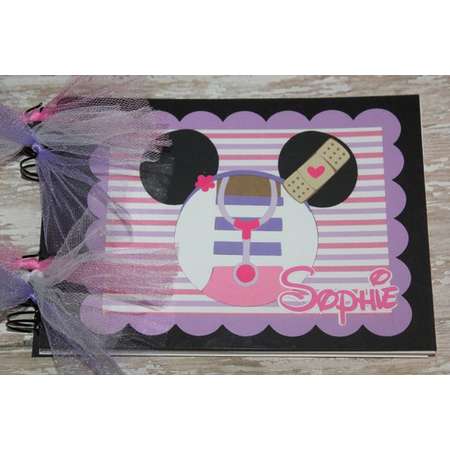 Personalized Disney Autograph Book Inspired by Doc McStuffins thumb