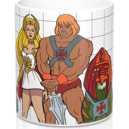 HeMan Masters Of The Universe Mug 11Oz SheRa Classic Tv 1980S Cartoon Gift for Him thumb