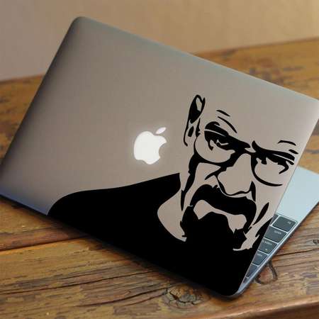 BREAKING BAD MacBook Decal Sticker fits 11" 12" 13" 15" and 17" models thumb