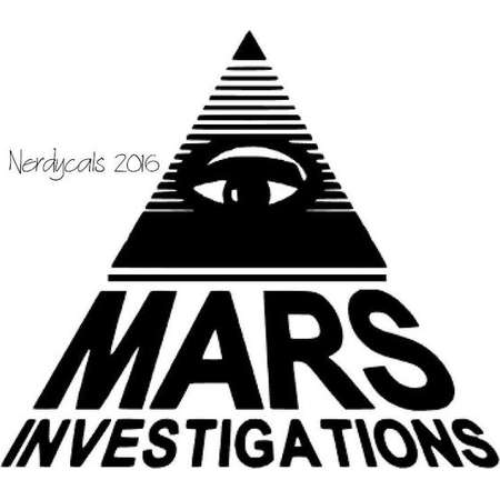 Veronica Mars TV Show Mars Investigations Logo Kristen Bell Vinyl Graphic Car Window Decal Sticker thumb