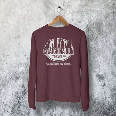 Craigh Na Dun Travel - Craigh Na Dun Shirt - Outlander Parody - Outlander - Outlander Sassenach - Jamie Fraser - Dinna Fash - Netflix Shirts thumb