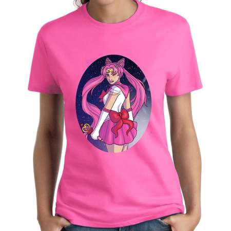 Sailor T Shirt Anime Shirt Anime Gift Manga Tee Japanese Cartoon Shirt Pretty Kawaii TShirt Naruto Moon Shirt Cosplay Gift Chibi Tee TH516 thumb