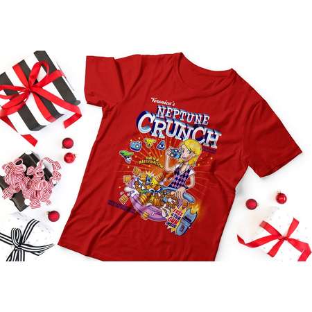 Veronica's Neptune Crunch: Veronica Mars Tshirt; Unisex, Womans, Ladies Fit, Ringspun Gift for Mom, Gift for Aunt, Veronica Mars Gift thumb