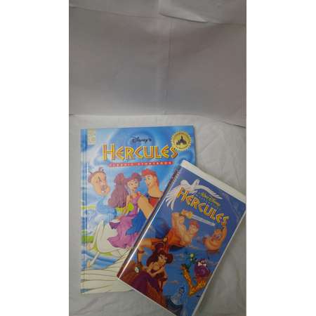 Walt Disney Hercules Book & VHS Movie Combo thumb