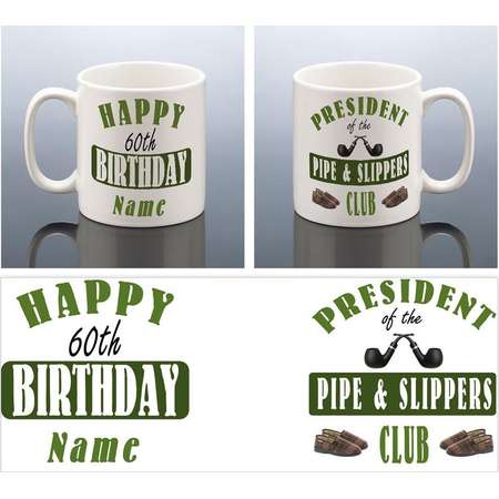 60th Birthday Mug for Him 60th Birthday Gift for Men Personalised 60 Birthday Cup Fun 1959 BIRTHDAY Present Dad Grandad Uncle Grandpa Friend thumb